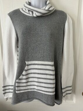Sweater Neon Buddha Pure Knits Madison Tunic Cowl Neck